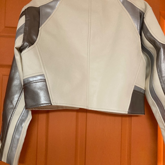 NWT Blank NYC Time Traveller Faux Leather Moto Jacket Sz XS - Picture 5 of 5